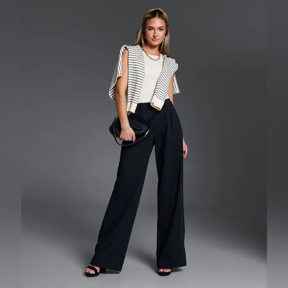 Buckle Pull-On Trouser‎ Pant